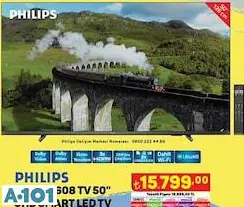 PHİLİPS 50PUS7906 50'' 126 EKRAN UYDU ALICILI 4K ULTRA HD ANDROİD LED TV